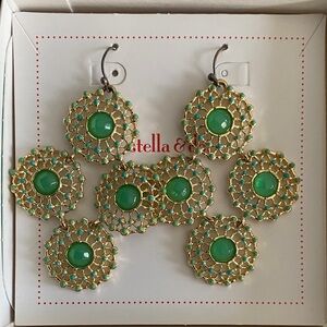 Stella & Dot Garden Party Chandelier Earrings